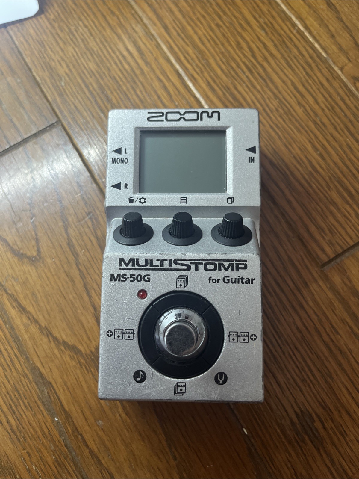 Zoom MS-50G MultiStomp Guitar Effects Pedal Multi Effector Tested Working