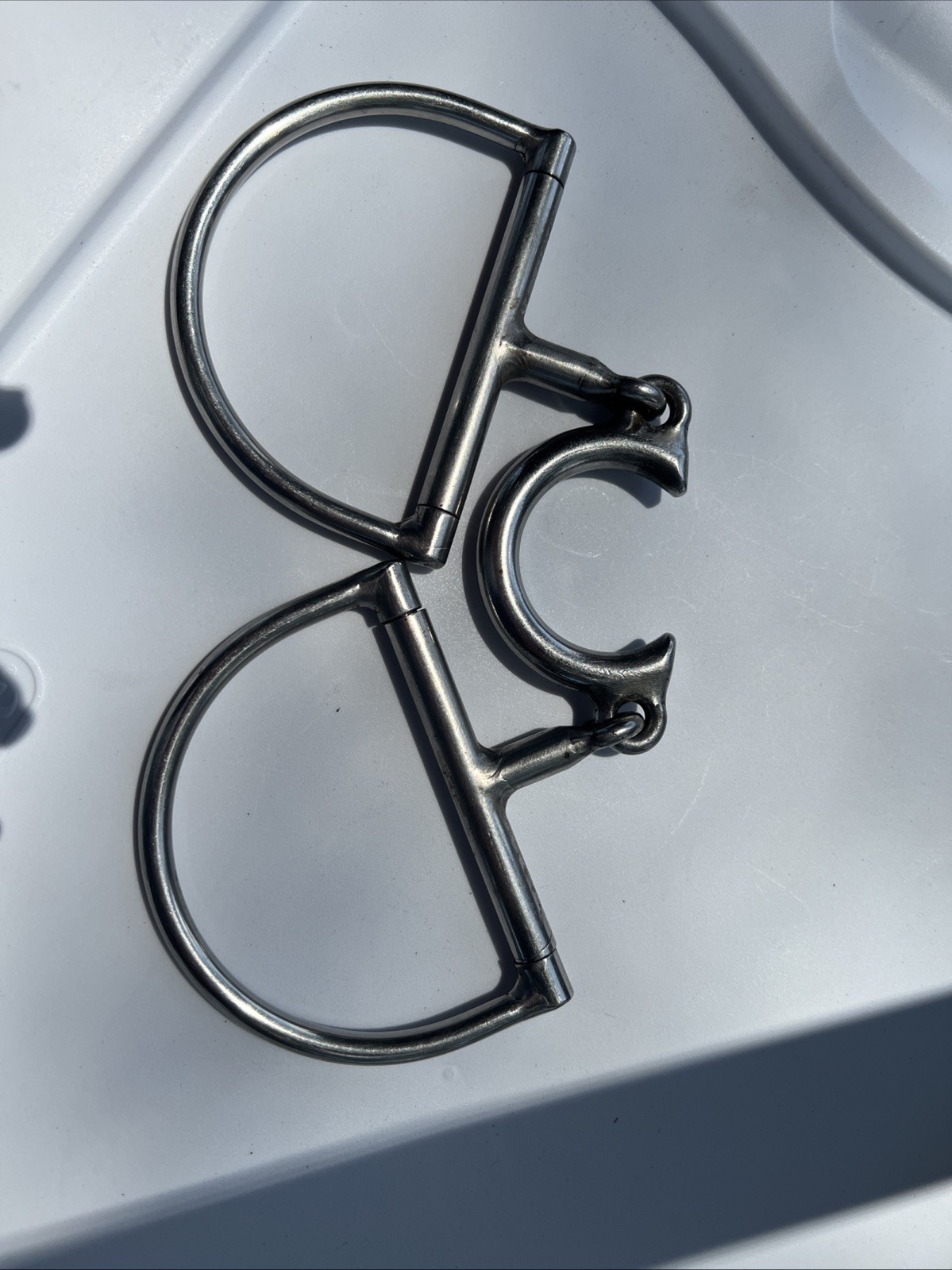Hunter D Ring Custom English Snaffle Bit JKS Jay Shuttleworth Segunda