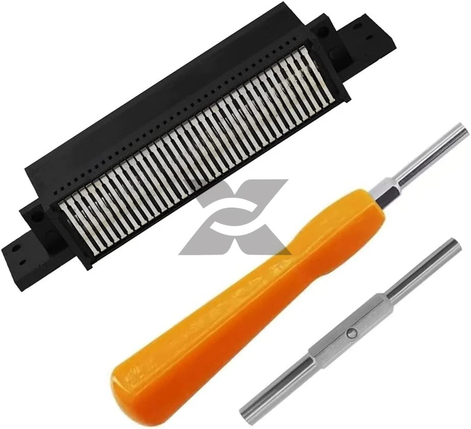 72 Pin Connector Replacement Part with 3.8mm 4.5mm Screwdriver For Nintendo NES