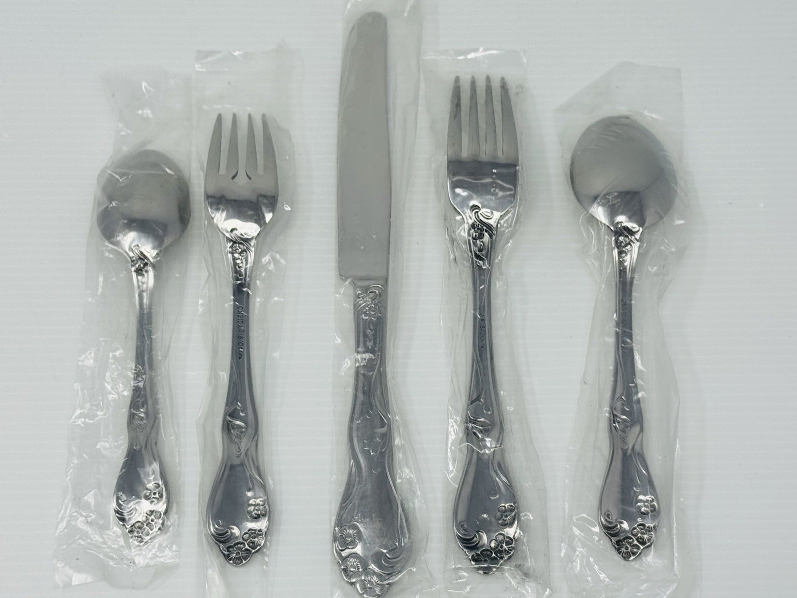 Oneida Stainless 18/0 Camille Pattern Glossy Serving Set 5 Piece NEW**