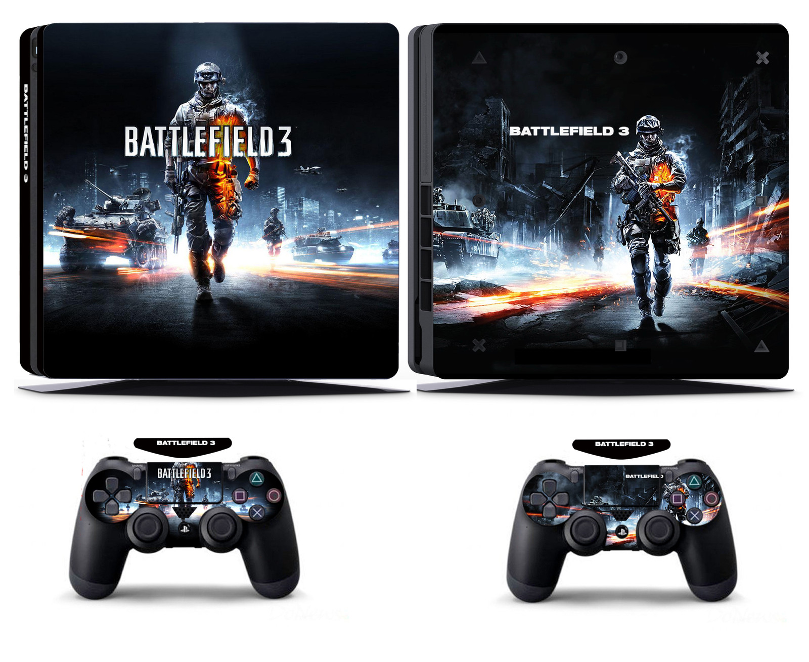 Battle 202 Vinly Skin Sticker Cover for Sony PS4 Slim PlayStation 4 SLIM