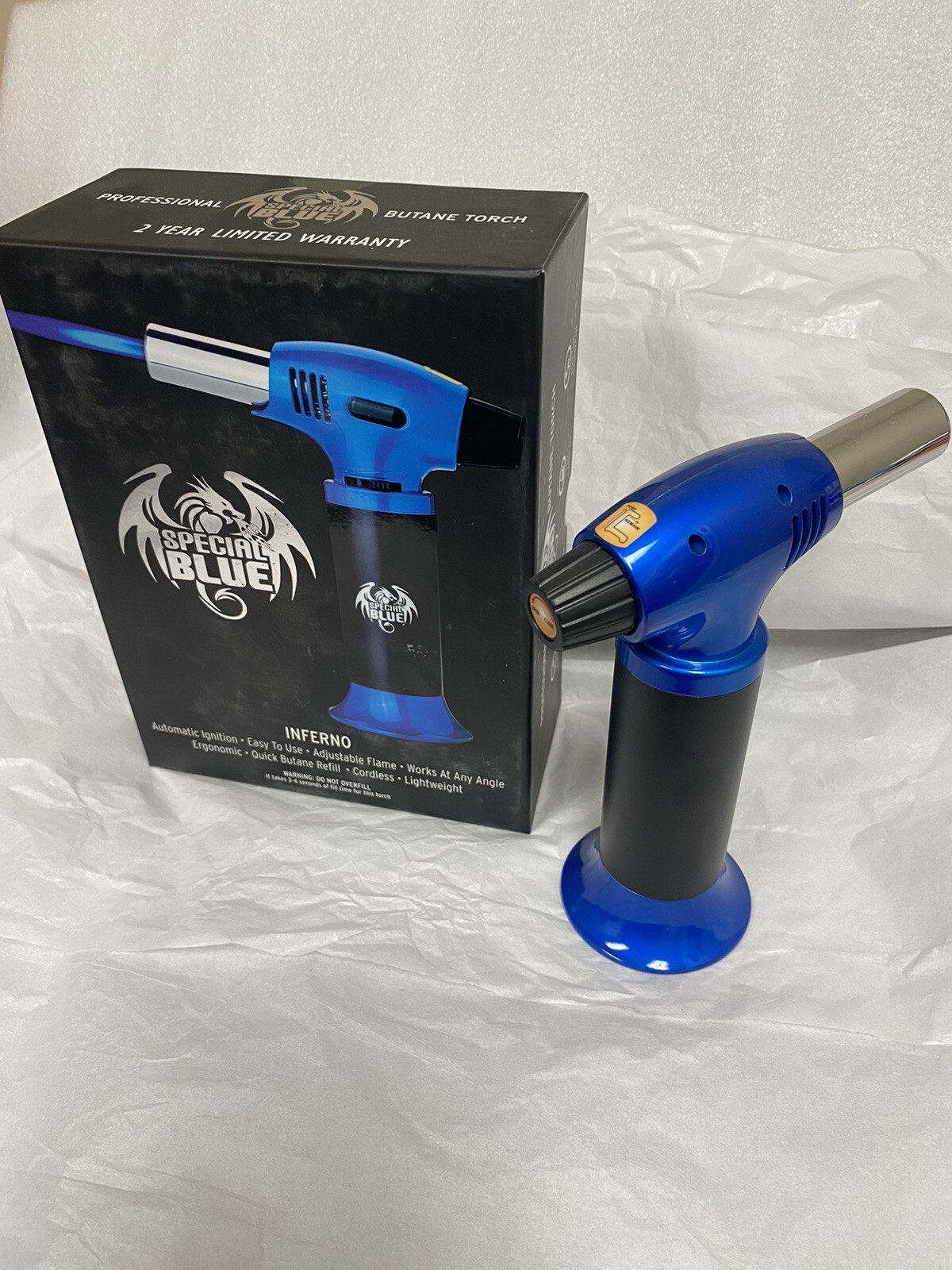 Special Blue Inferno Refillable Butane Torch