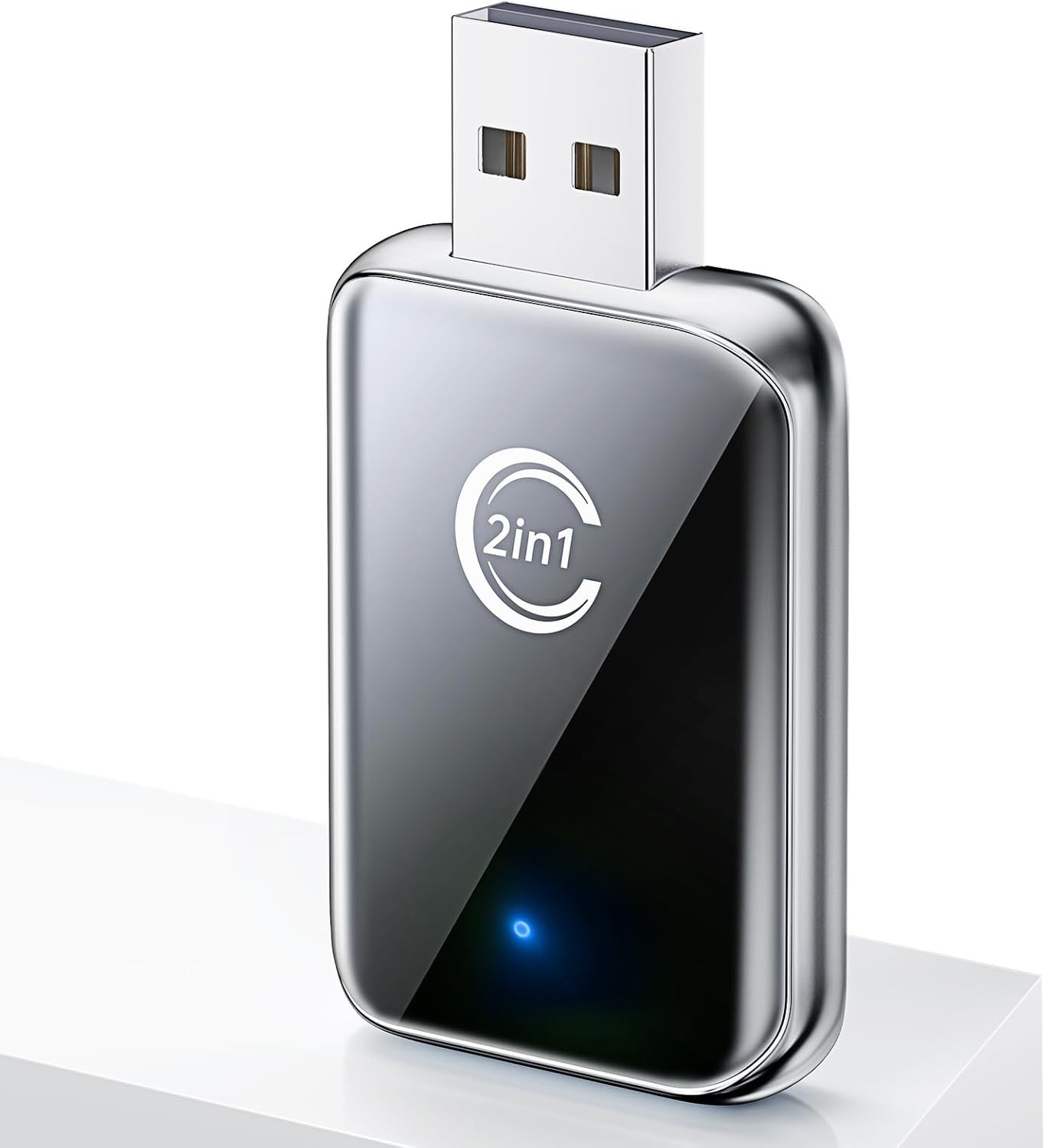 Wireless CarPlay Adapter for iPhone – Convert Wired CarPlay to Wireless, 2-in-1