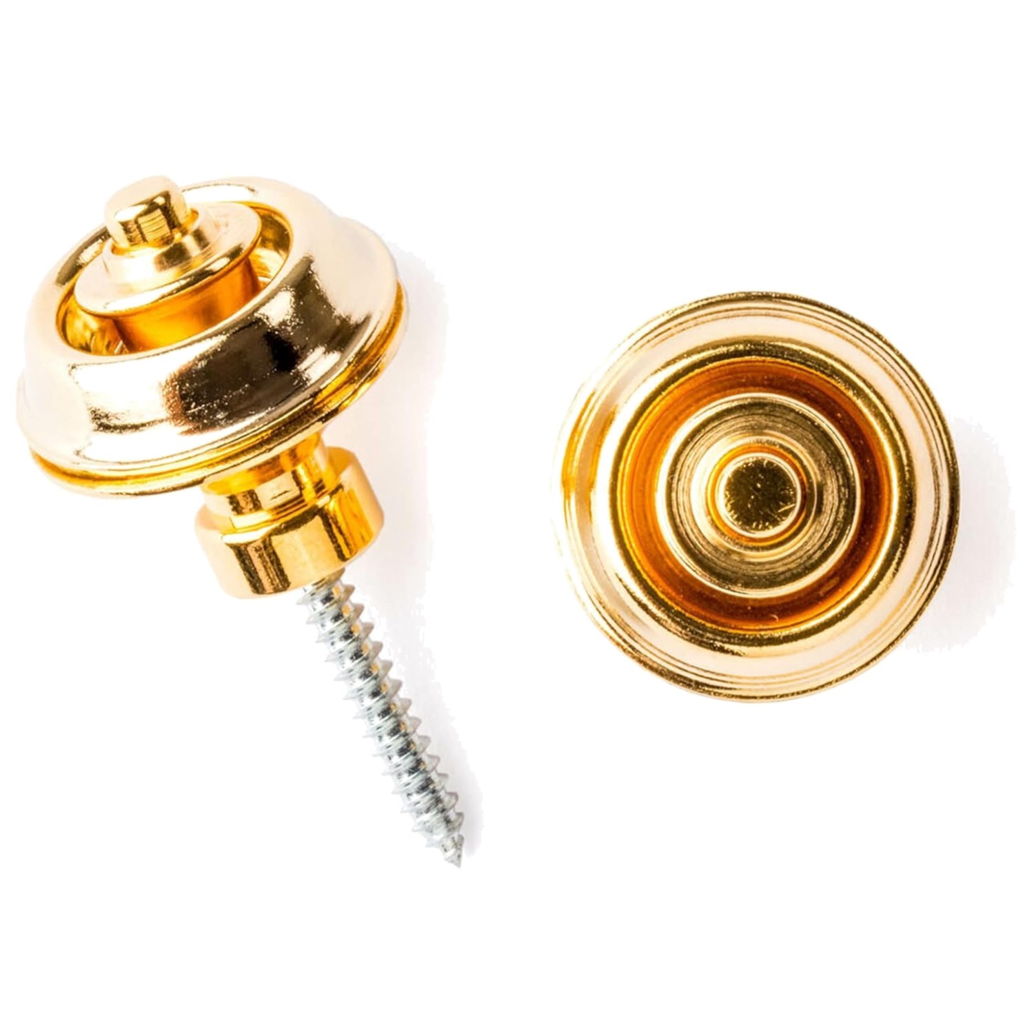 Straplok Gold Guitar Strap Retainer by Dunlop