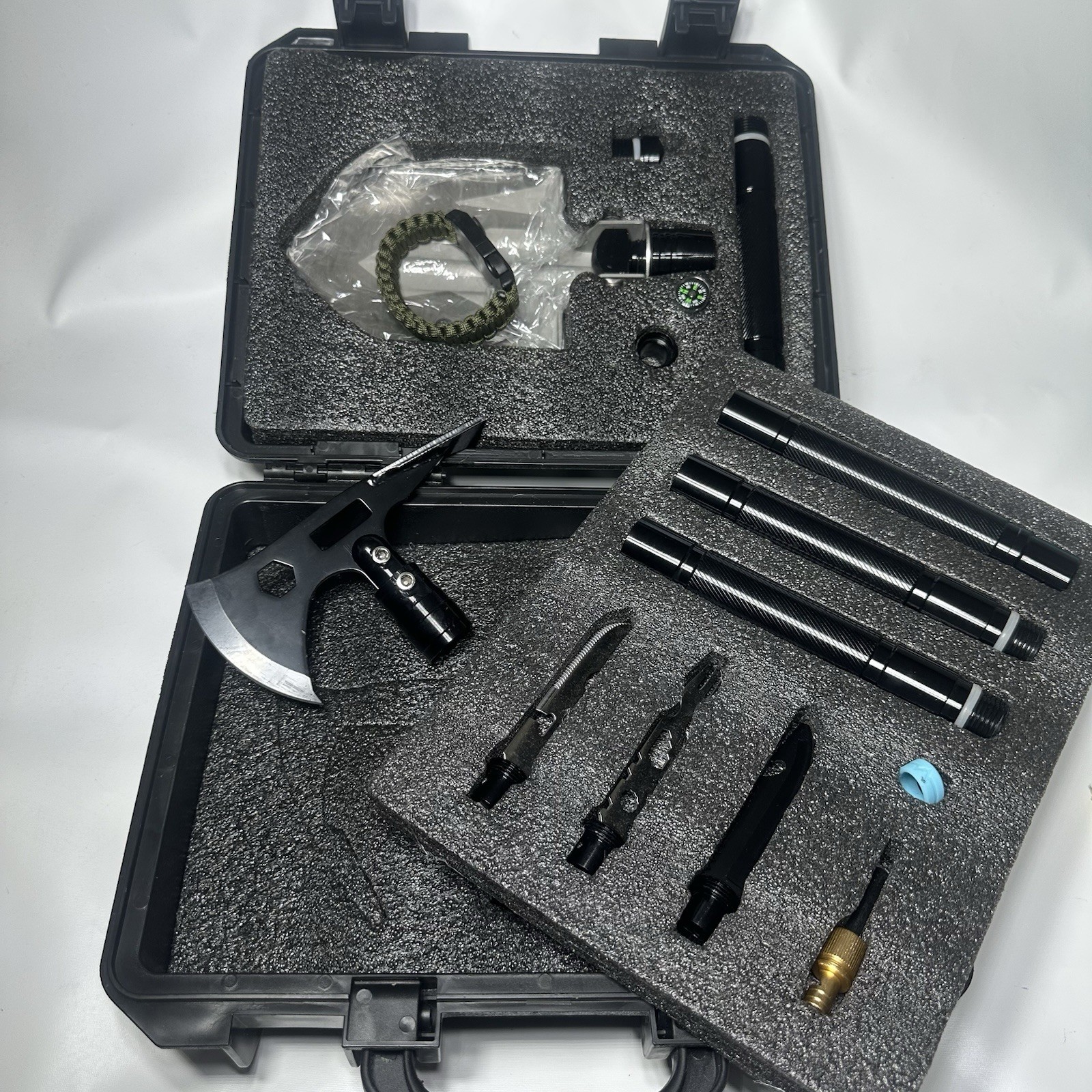 Multifunctional Tactical Camping Set W/Case 15Pieces