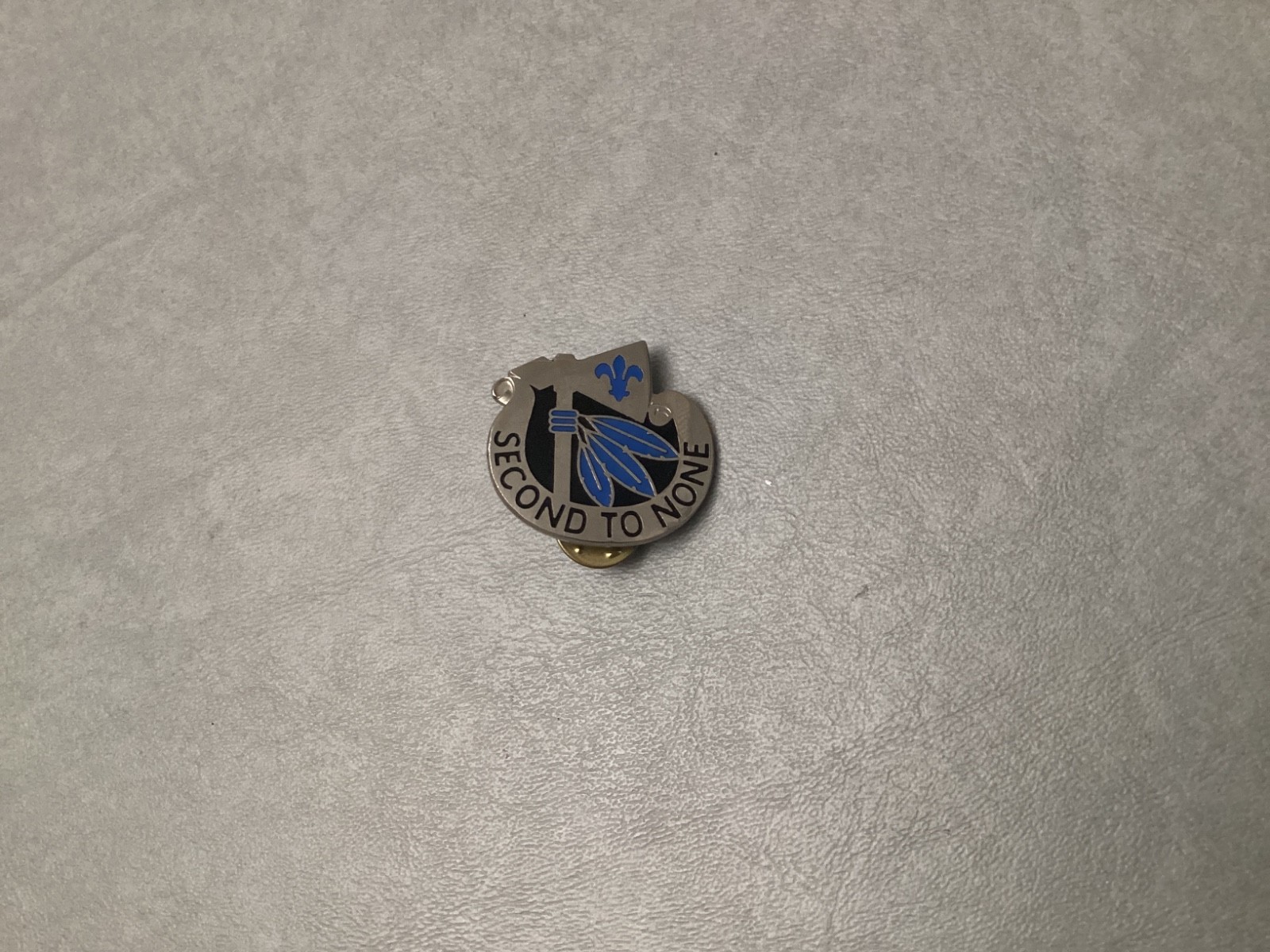 1980's 2nd Infantry Division Second to None U.S. Army Pin-NEW/UNUSED