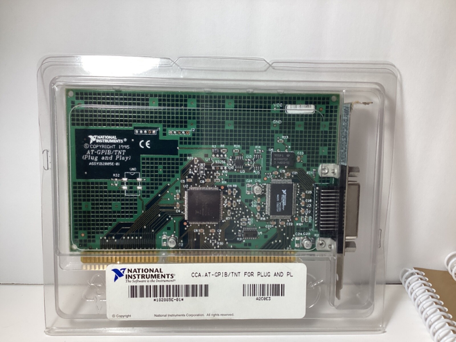 National Instruments Software GPIB/TNT NI-488.2 Software Manuals Disk 1995 Vtg