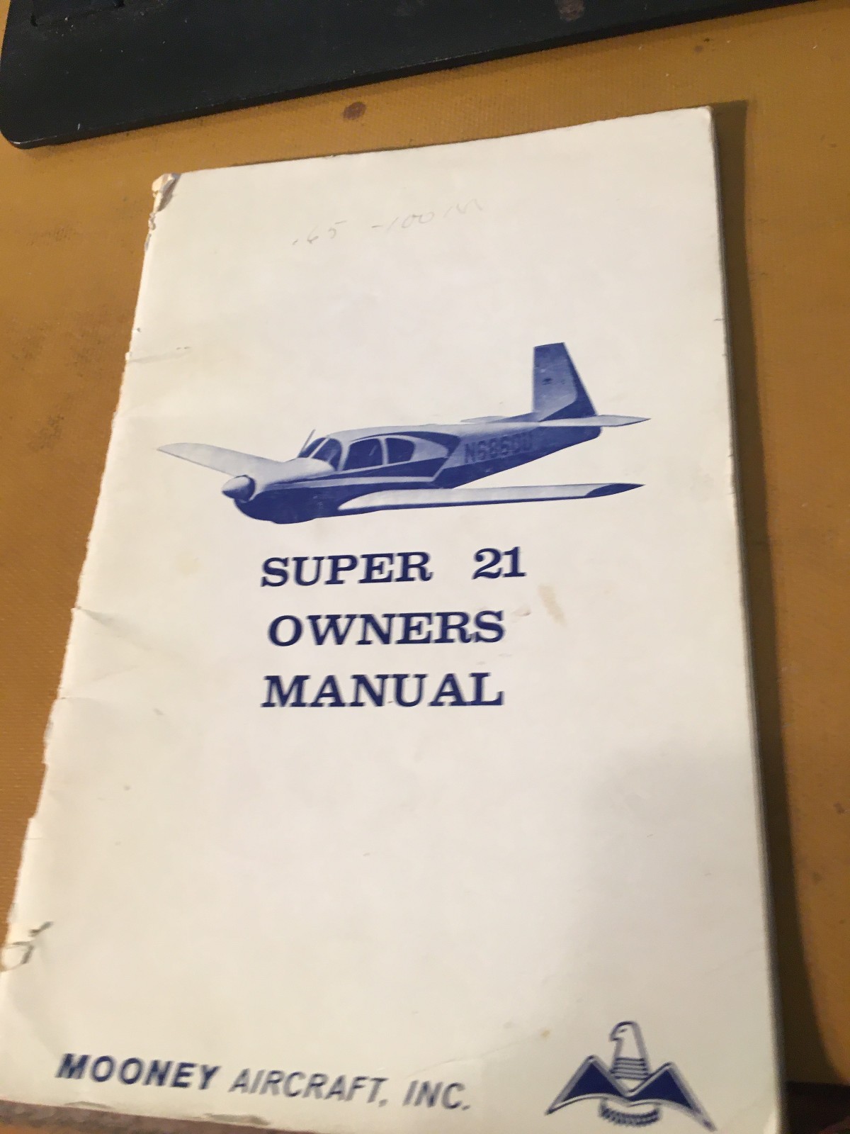 1964 Mooney Super 21 Owner's Manual
