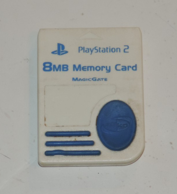 SONY 8MB MEMORY CARD PS2 FOR PLAYSTATION 2 MAGICGATE PS-80516