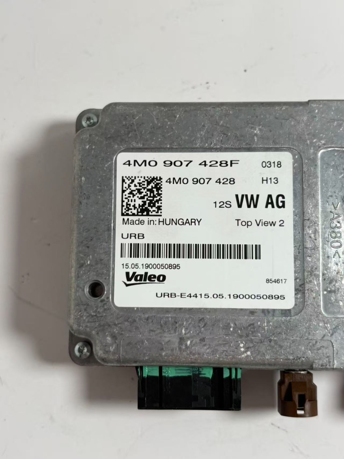 OEM 4M0907428F AUDI Q5 CAMERA CONTROL MODULE 2020
