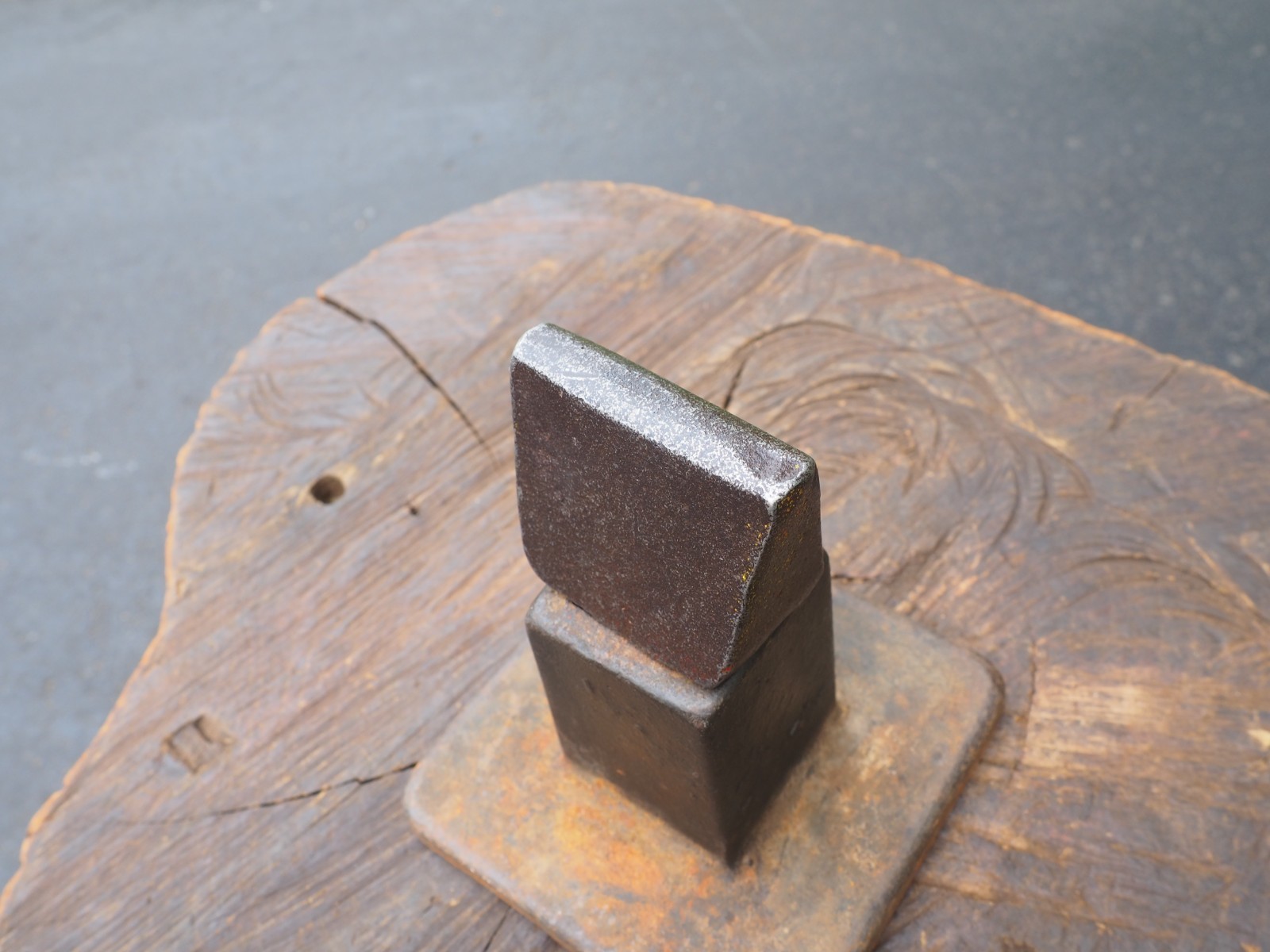CLEAN 1/2" BOTTOM FULLER 1" HARDY BLACKSMITH ANVIL FORGE BLADESMITH CREASING OLD