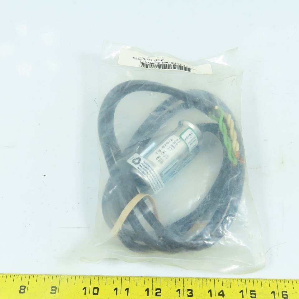 Kele TS-470-2 Damper End Switch 2 SPDT 120/240VAC NEW