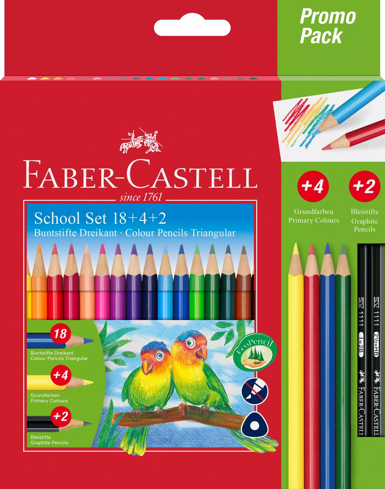 4005402015979 Kredki ołówkowe Faber-Castell 24 szt. Faber Castell