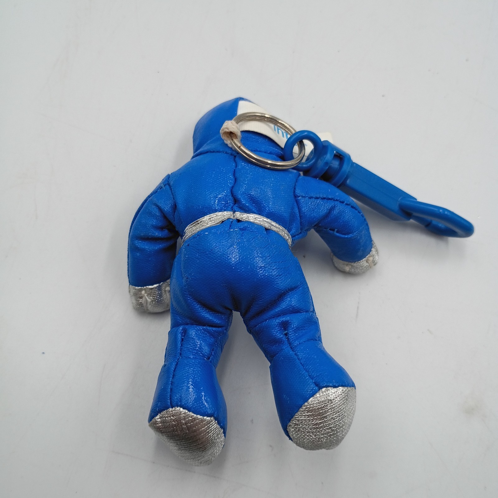 1997 Intel Pentium 2 Key Chain Plush Blue 4.5 in Vintage
