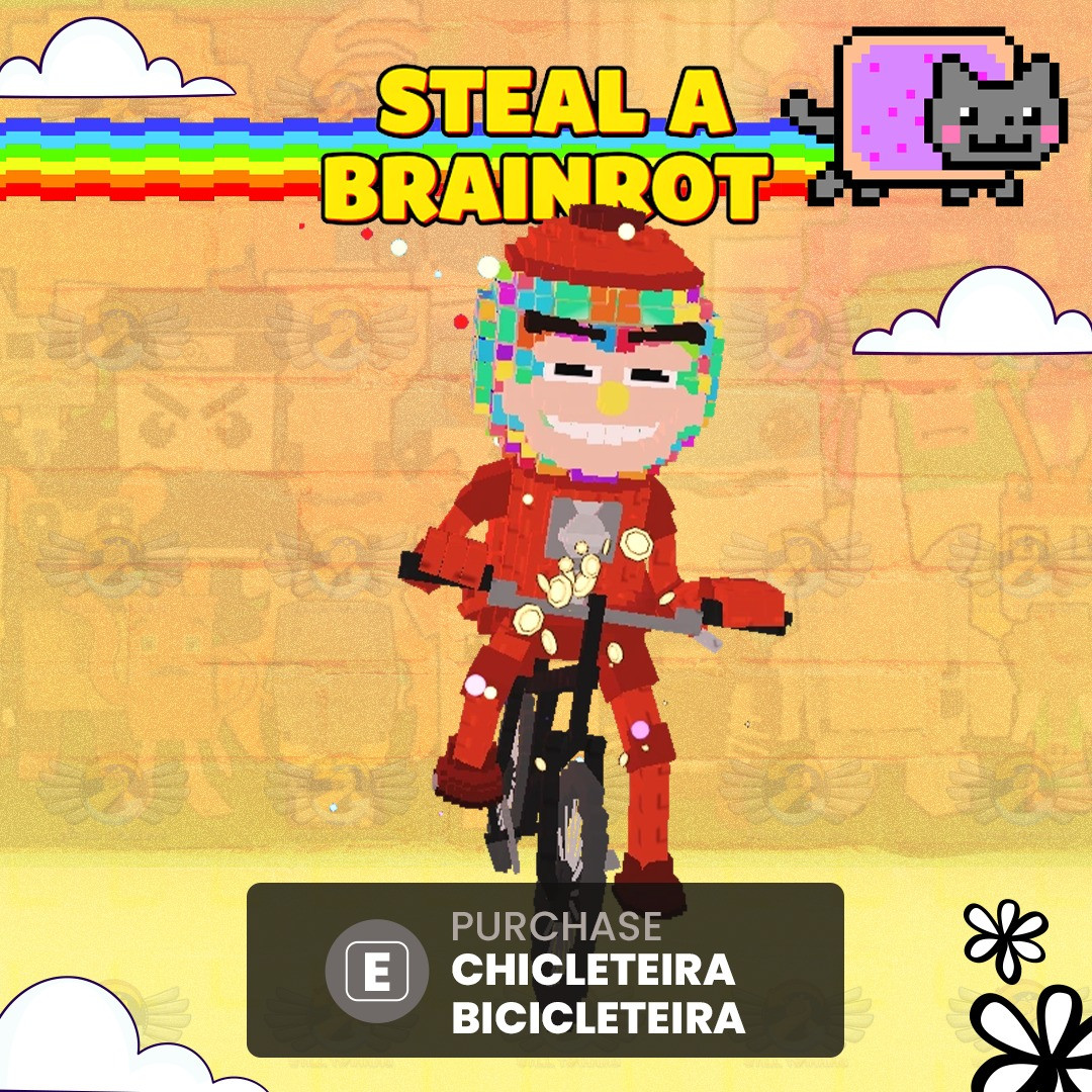 1 Secret Chicleteira Bicicleteira - Steal a Brainrot