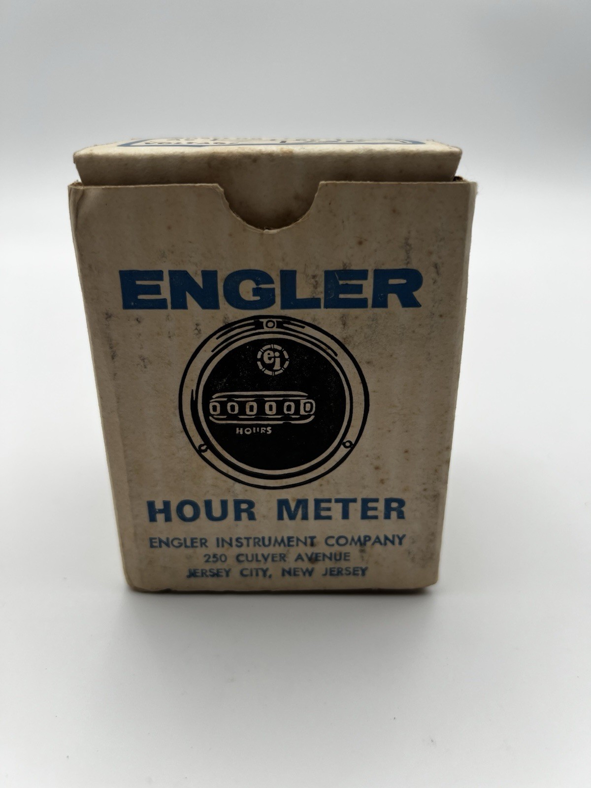 Vintage Engler 10F-LO Hour Meter 120V 60Hz Model 1070 NOS Open Box