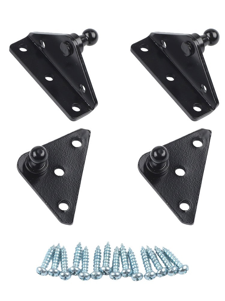 Ball Stud Mounting Brackets for Gas Struts Easy Installation with 16 Screws