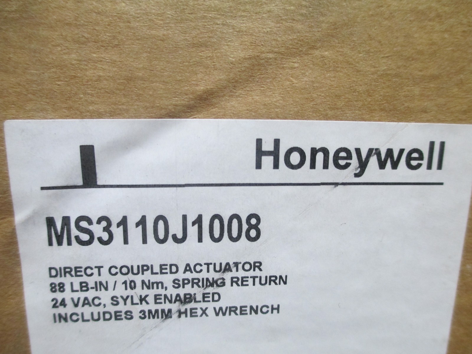 Honeywell MS3110J1008 Actuator NEW!