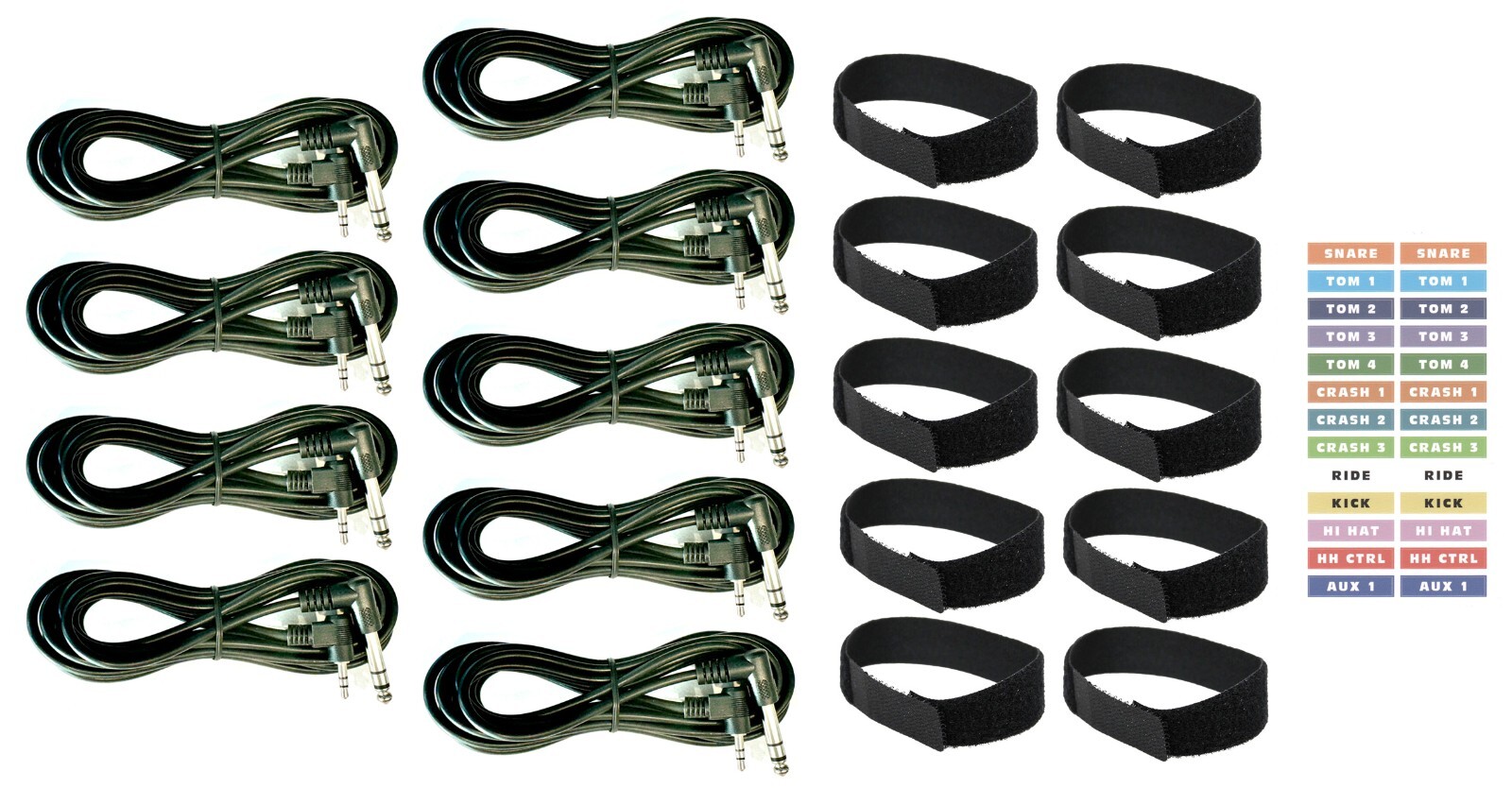 ** 9 Cable Connection Kit for Yamaha DTX402K, DTX432K, DTX452K, DTX482K Drums **