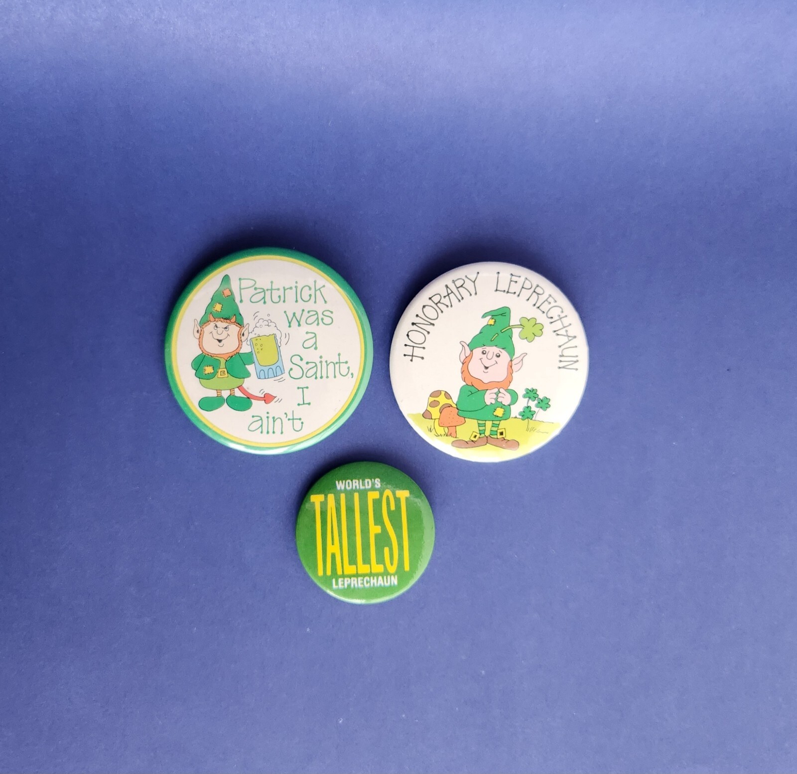 Set Of (3) St. Patrick Pins