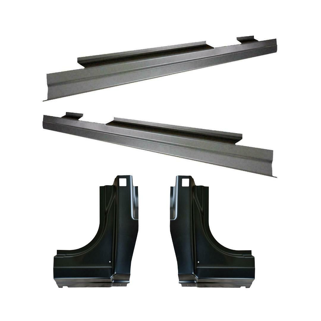 Rocker Panels & Dogleg for 07-13 Chevy Avalanche Suburban Yukon Escalade 4PC Set