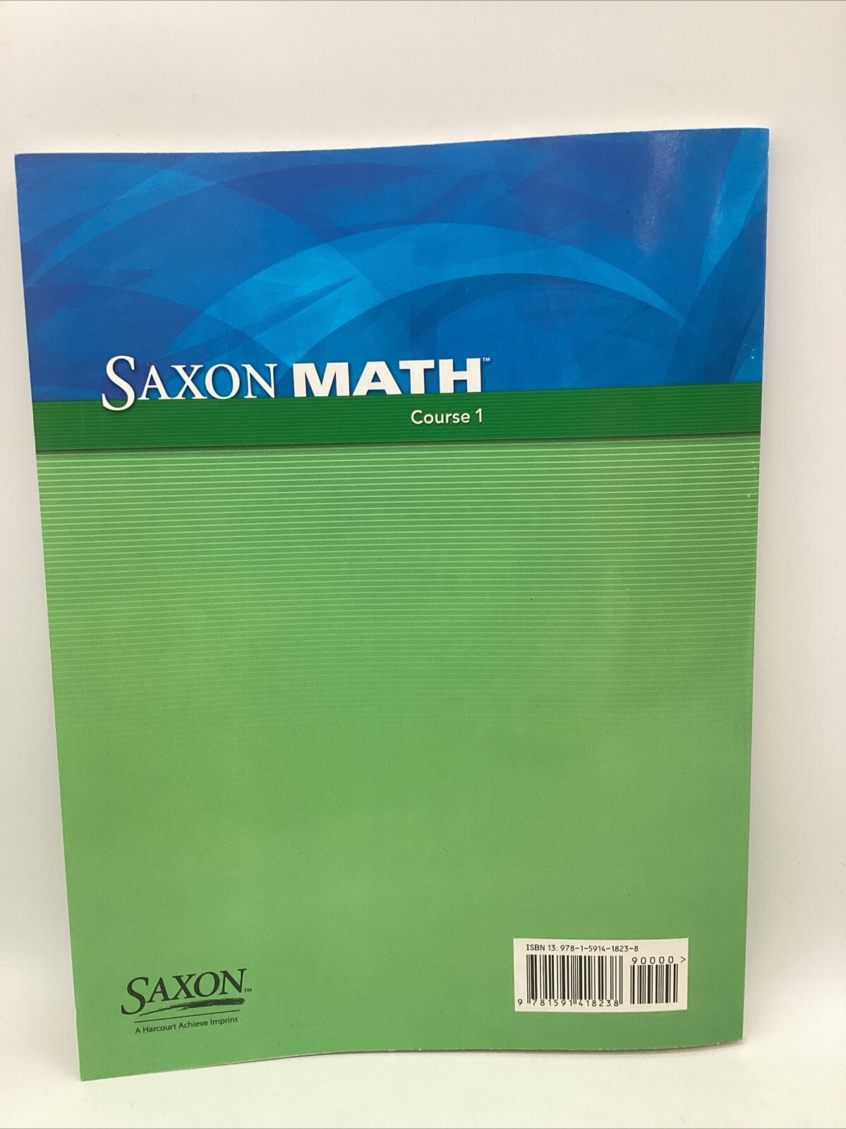 Saxon Math Course 1 Power-Up Workbook Middle School