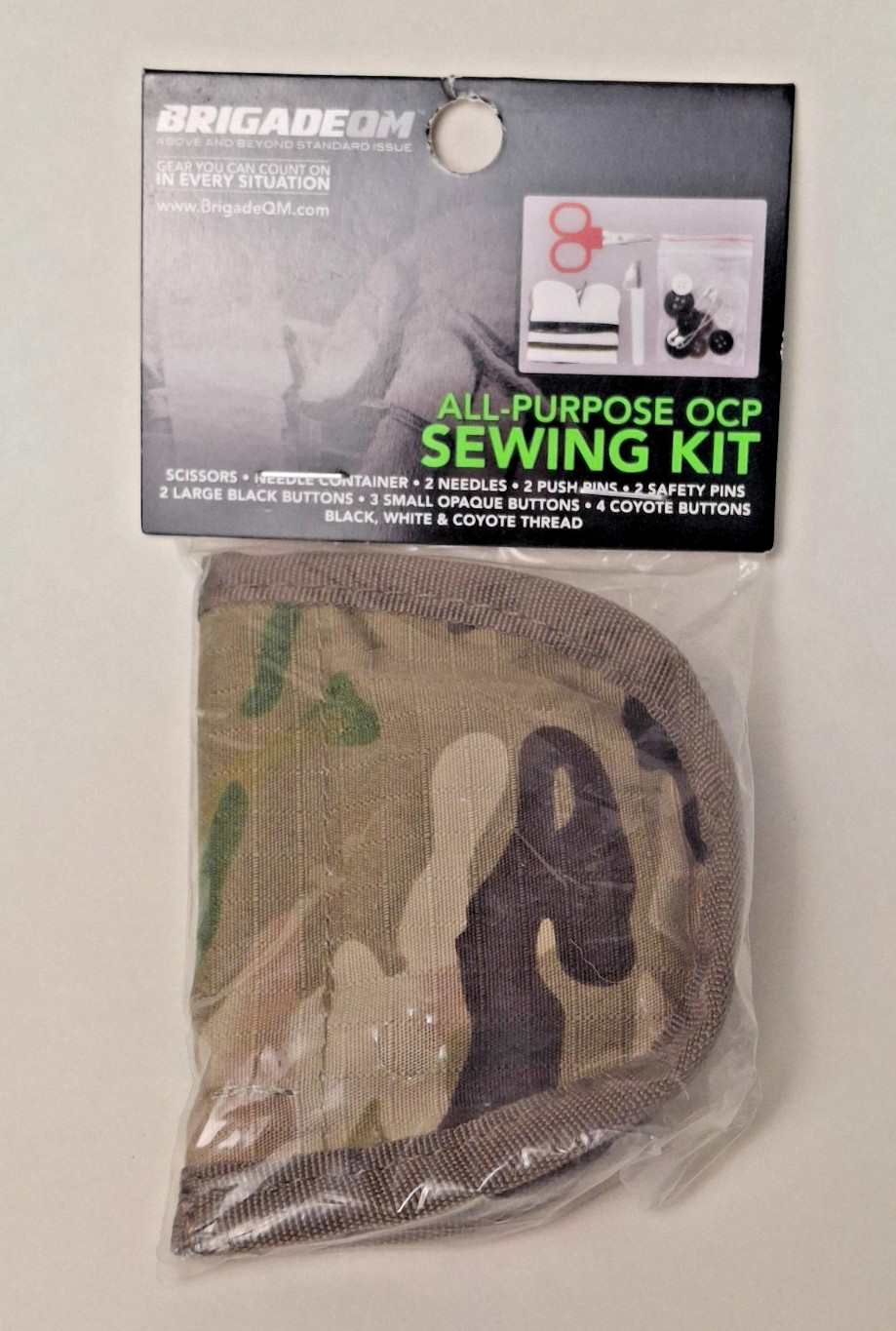 Brigade QM All Purpose OCP Sew Kit Camo NEW