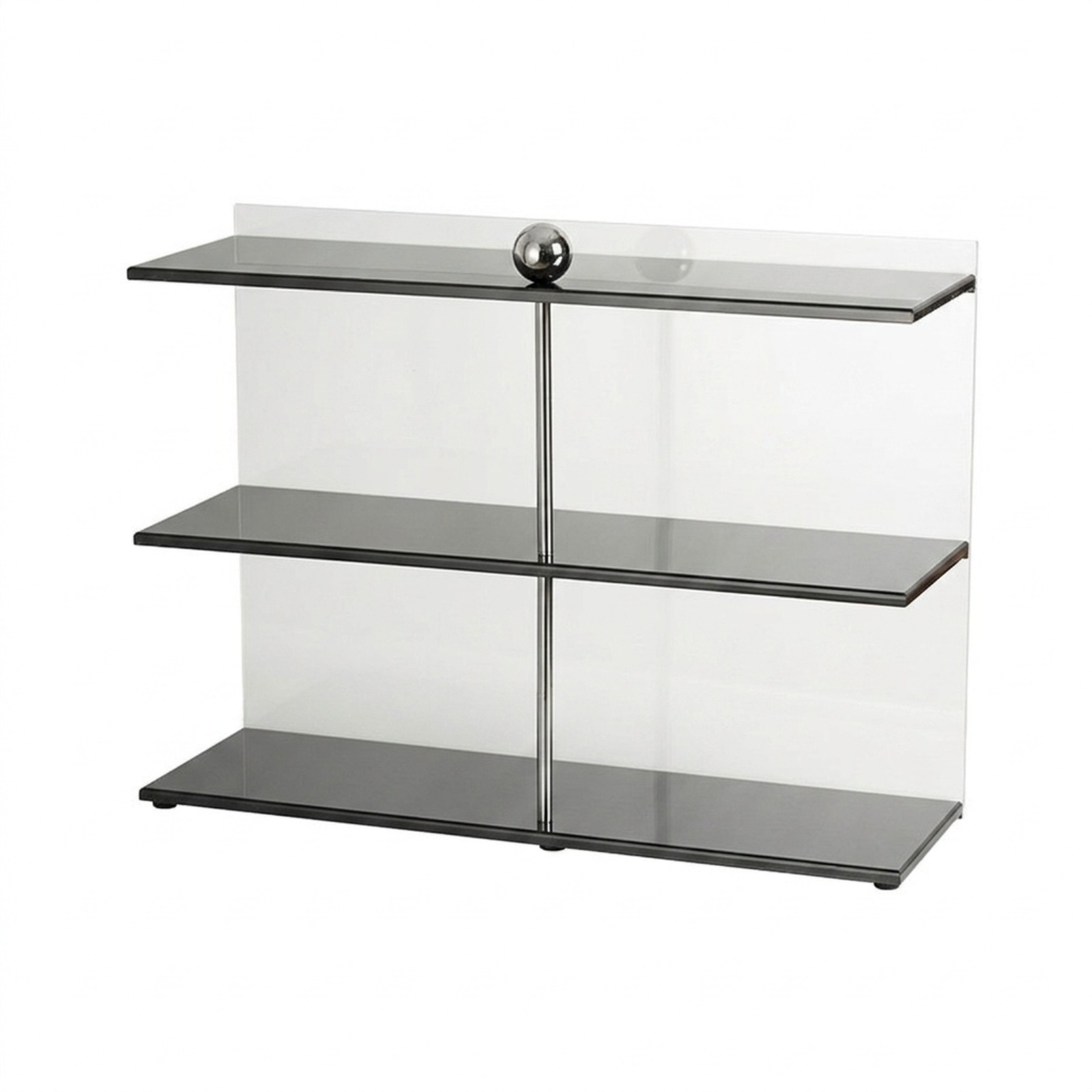 Three-Tier Display Rack Clear Desktop Storage Rack Transparent for Countertop