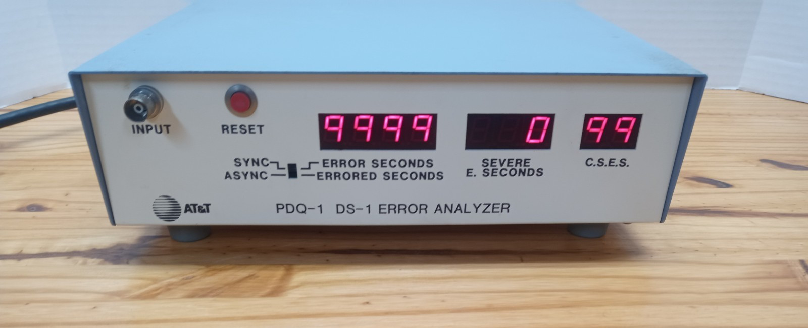 Vintage AT&T PDQ-1 DS-1 Error Analyzer