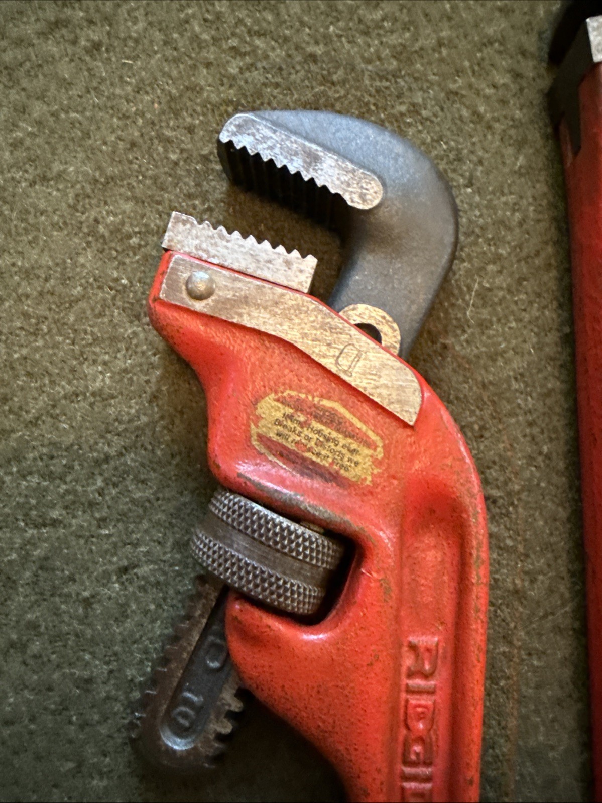 RIDGID E10 Offset & 14” Pipe Wrench Set, Elyria, USA 🇺🇸 New Jaws