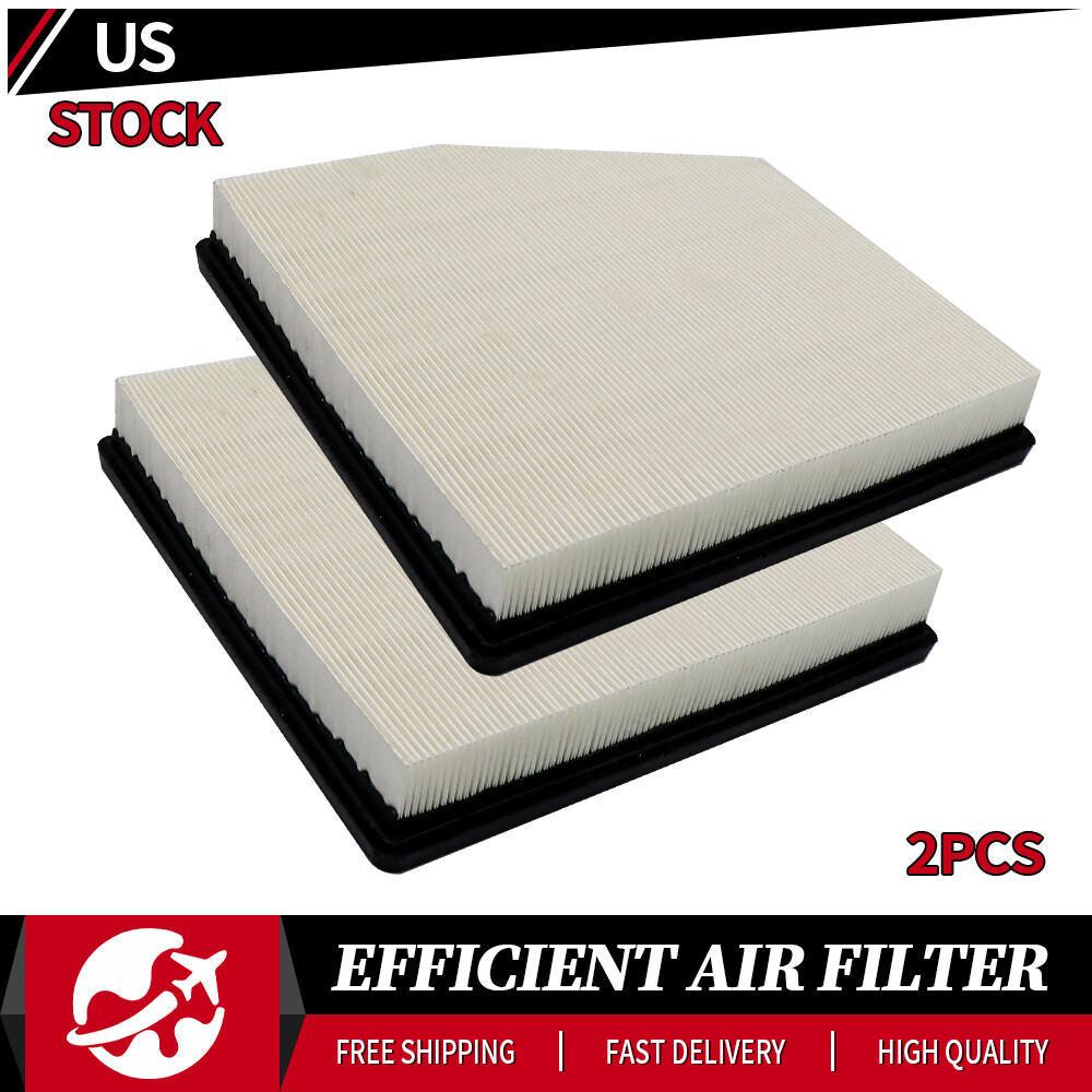 2Pcs Engine Air Filter for 2017 - 2023 Chrysler Pacifica 2020 - 2023 Voyager