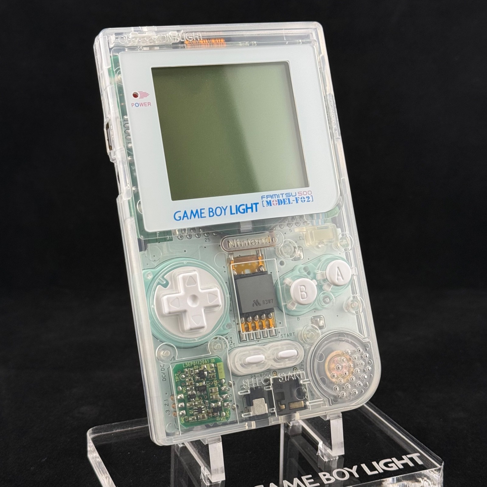 Nintendo Gameboy Light Famitsu Model F - New Shell  - Premium Quality Build
