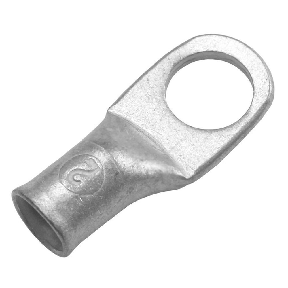 Pacer Tinned Ring Terminal Lug #2 Awg 1 2" Stud 10 Pc 2
