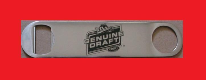 MILLER GENUINE DRAFT 1 BEER BOTTLE WRENCH OPENER NEW