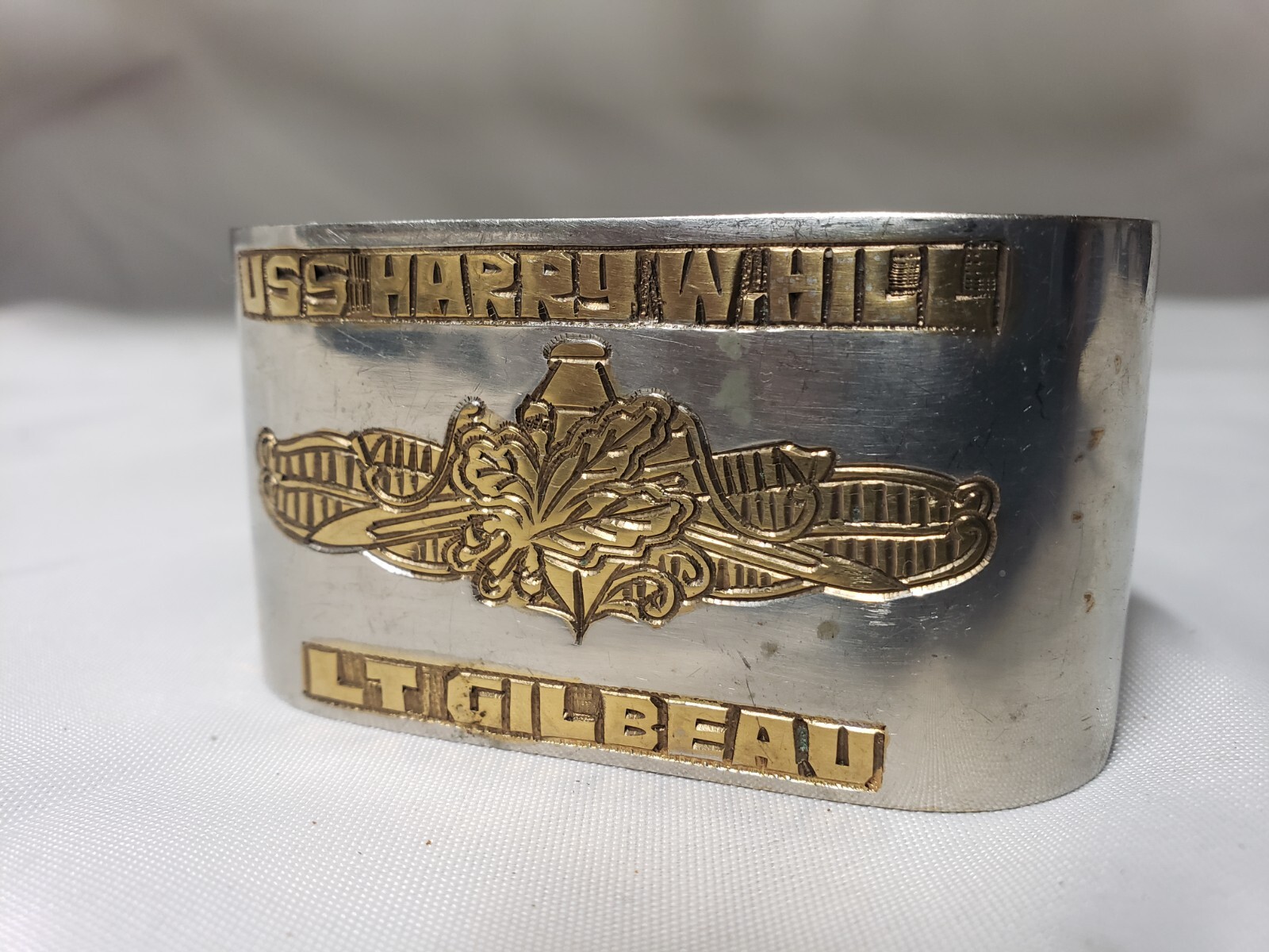 RARE PIECE OF NAVAL HISTORY! USS HARRY W. HILL, REAR ADMIRAL GILBEAU, SCANDAL!