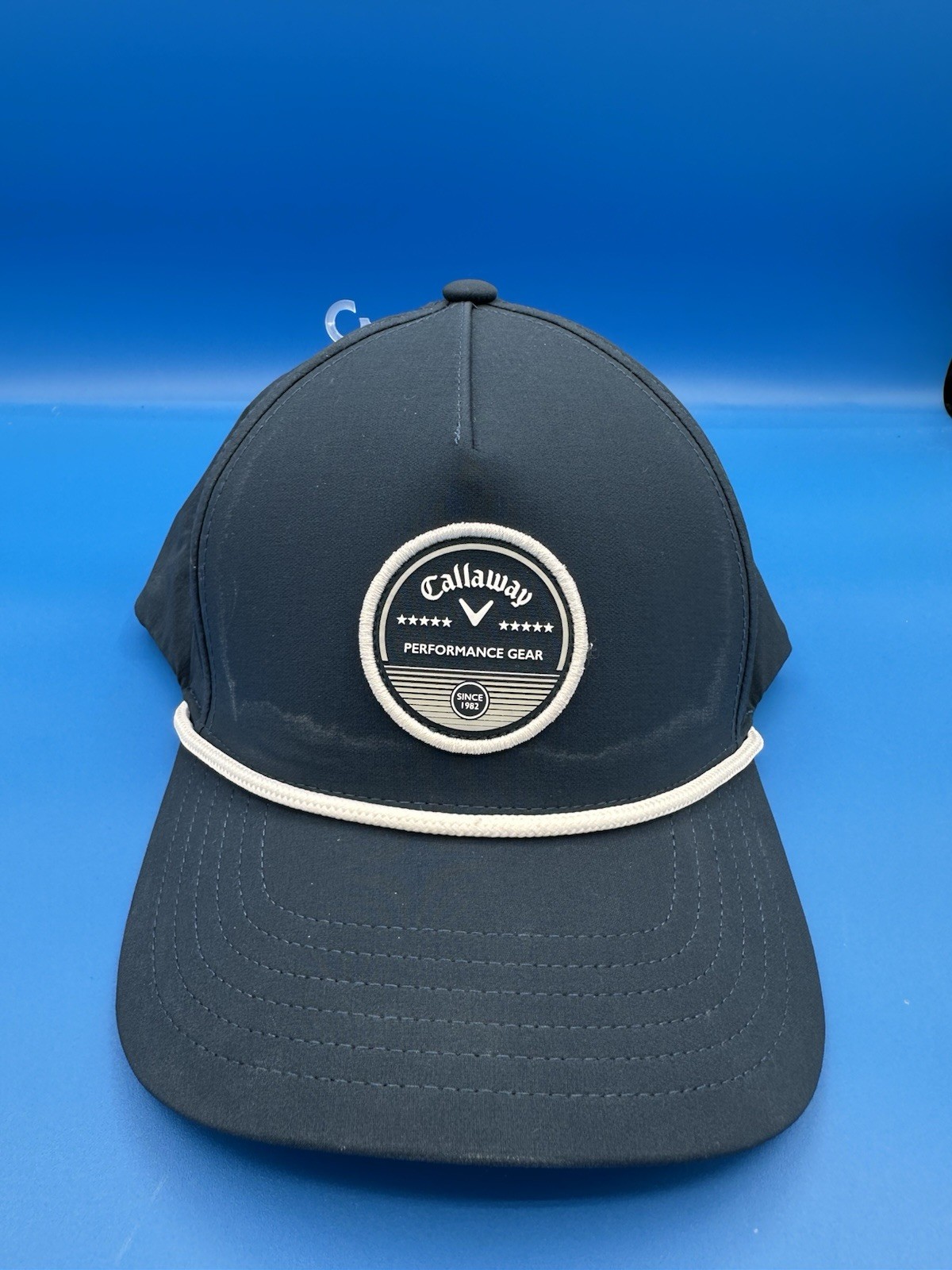 CALLAWAY PERFORMANCE GEAR NAVY BLUE BASEBALL CAP ADJUSTABLE - NEW WITH TAG