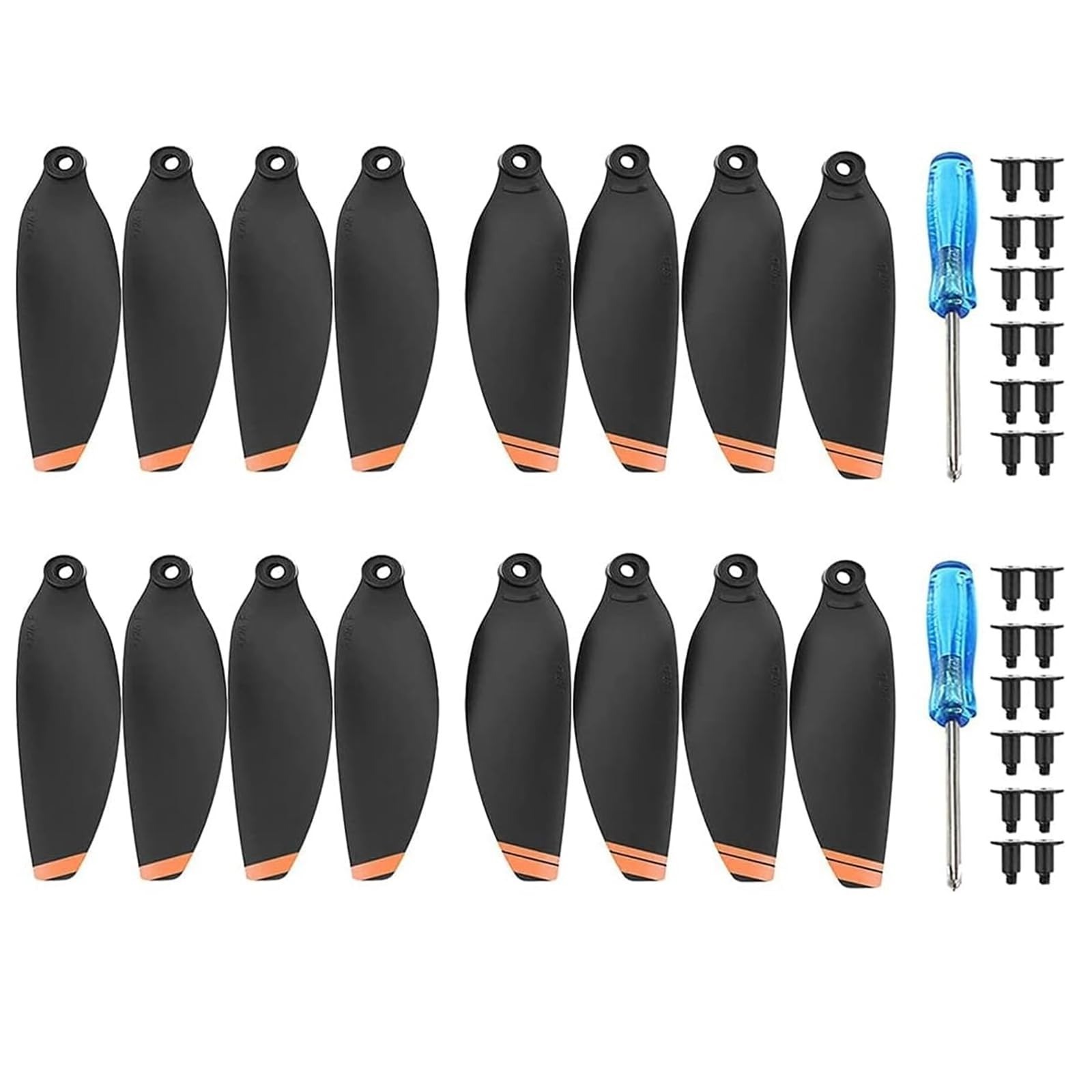 24 Pcs DJI Mini 2/Mini SE/Mini 4K Propellers - Low-Noise Replacement Blades