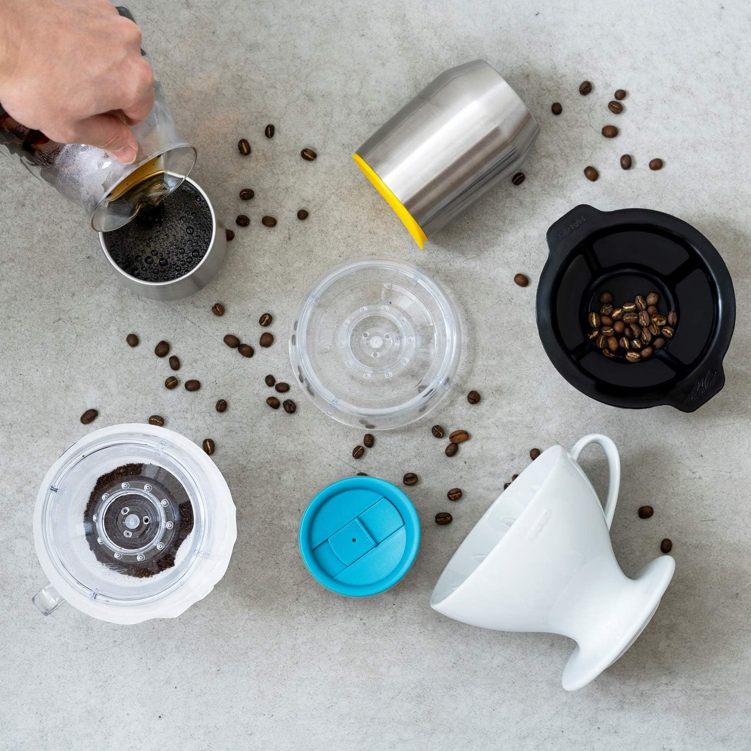 V60 Drip-Assist, Size 02, Clear