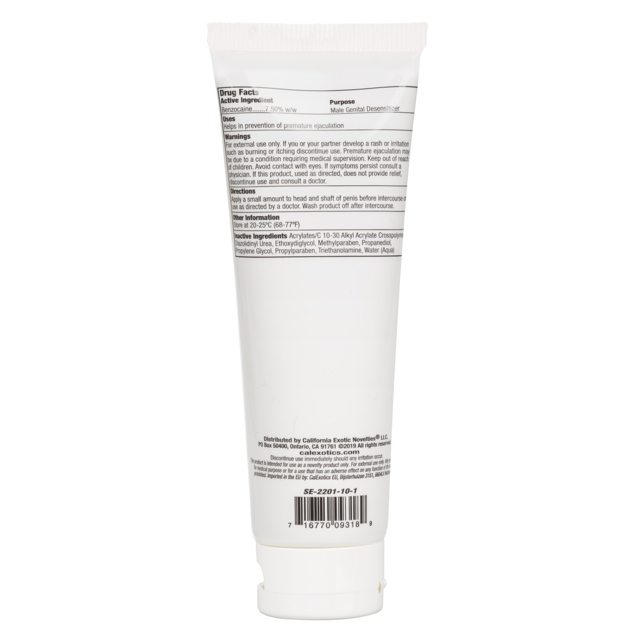 CalExotics Sta-Hard Cream🍯Male Desensitizer Massage Cream Lotion Numbing Gel