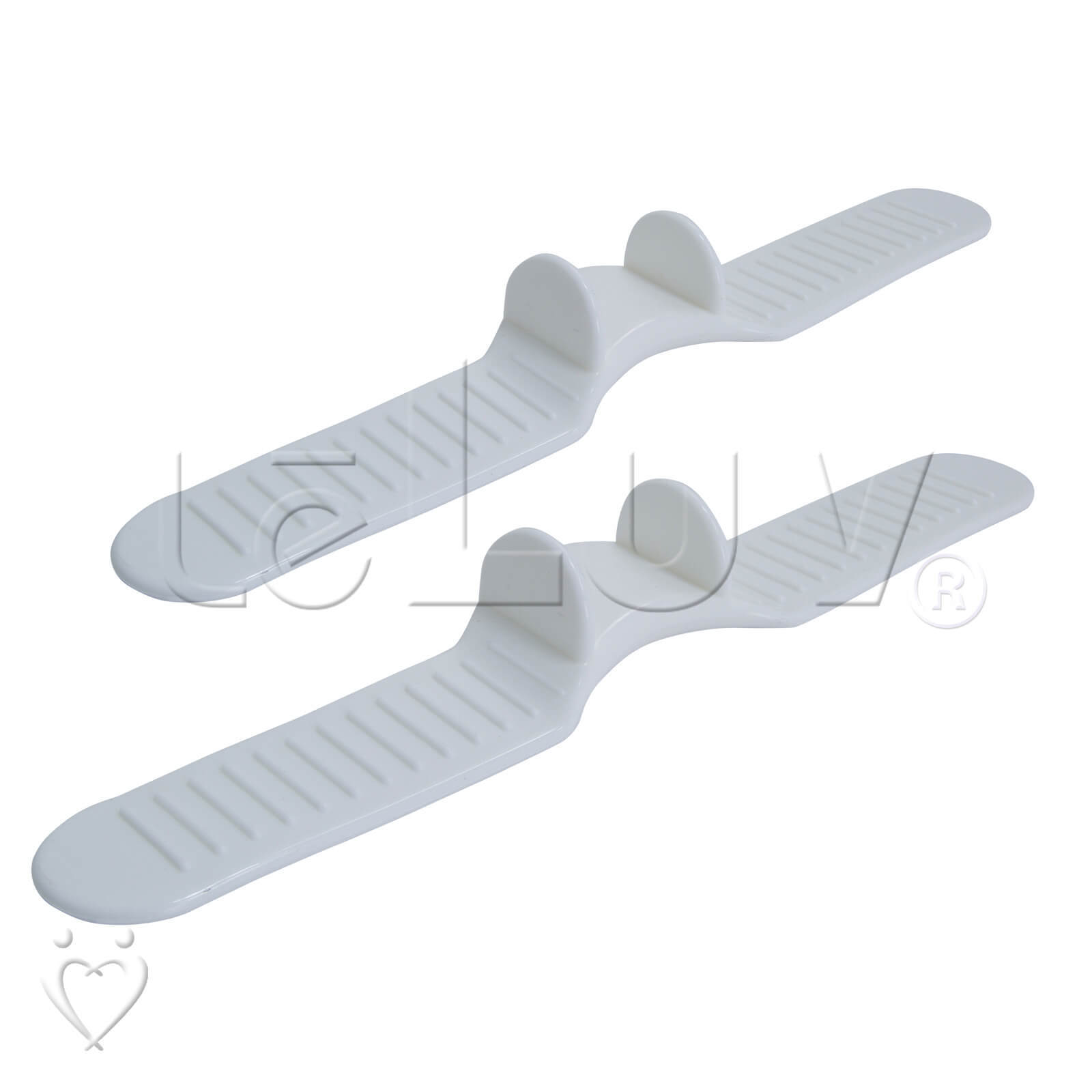 2 Pack of Silicone Comfort Straps - Replacement Parts for LeLuv Extenders