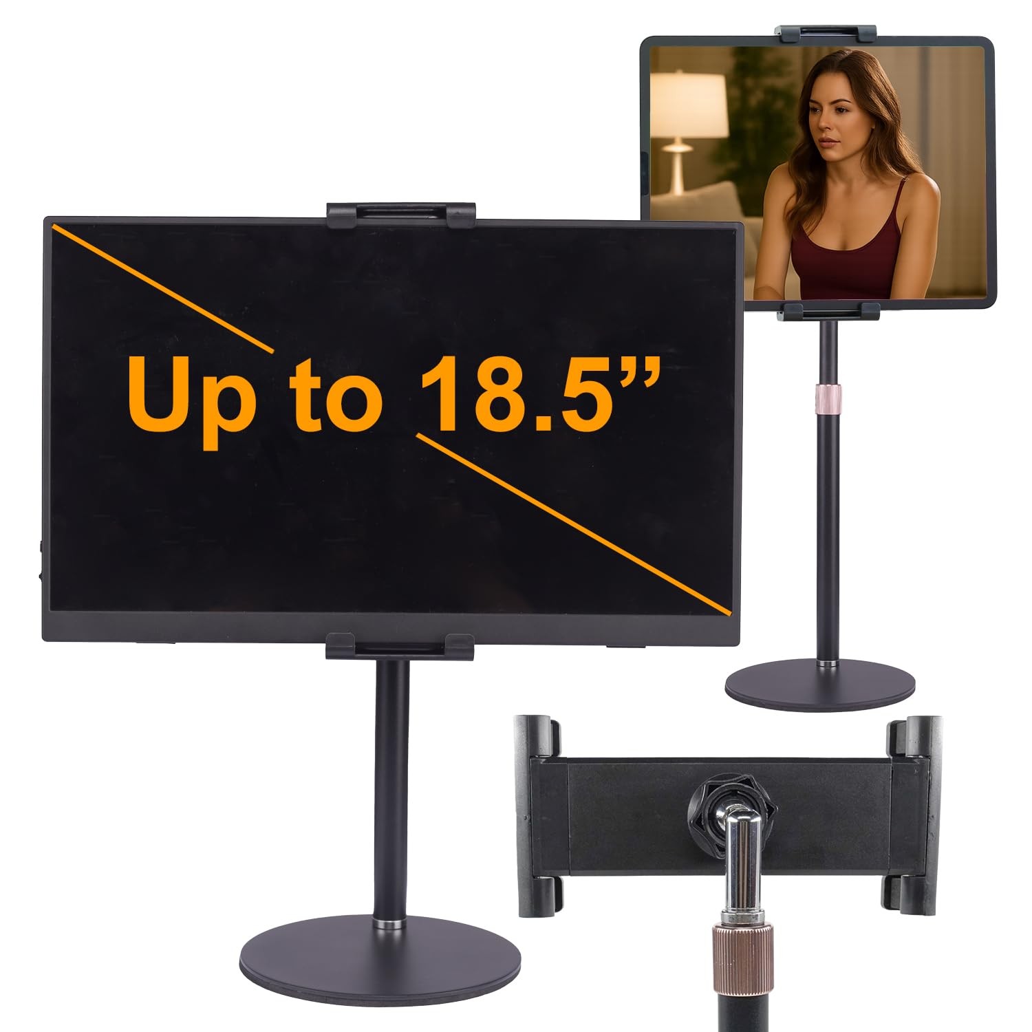 FeeLazy Portable Monitor Stand Tablet Stand for Desk Kindle Holder with Metal...