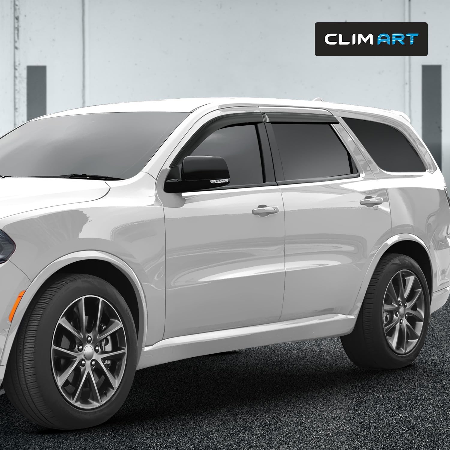 CLIM ART Incredibly Durable Rain Guards for Dodge Durango 2011-2026, Original...