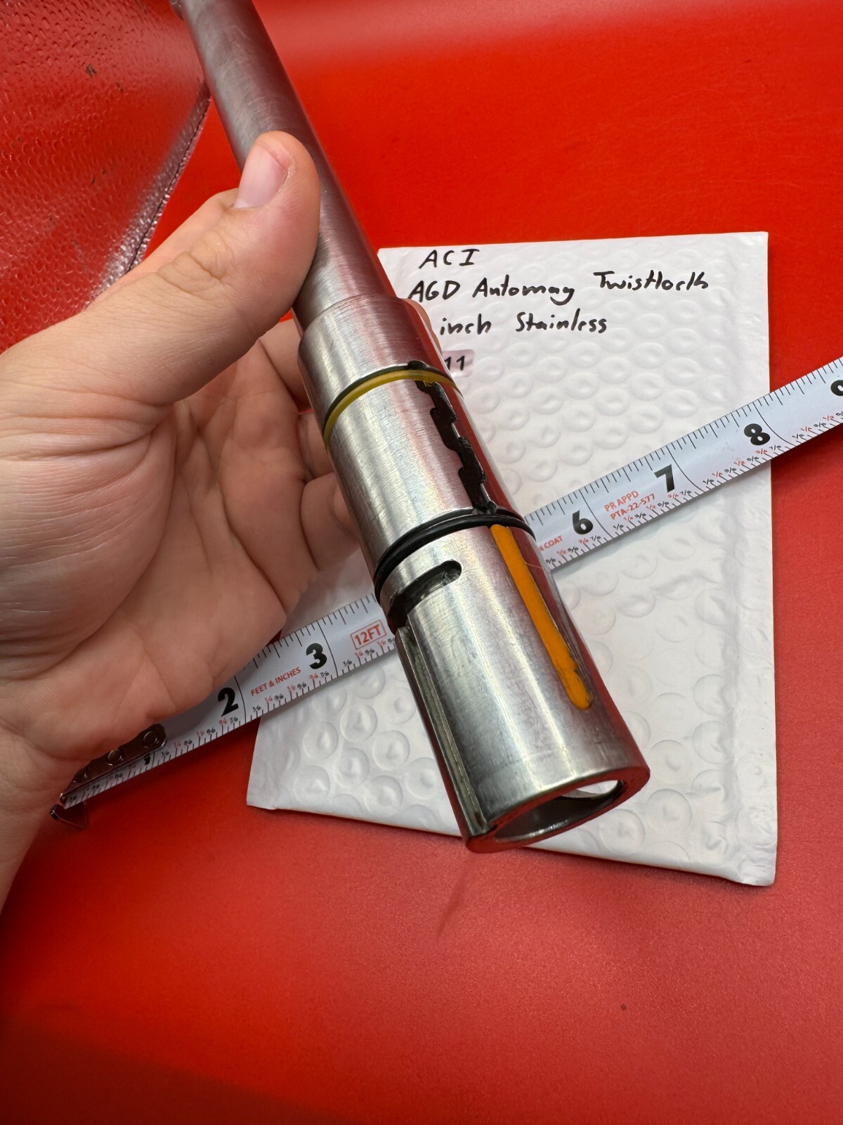 ACI AGD Automag Twistlock 12 inch Stainless
