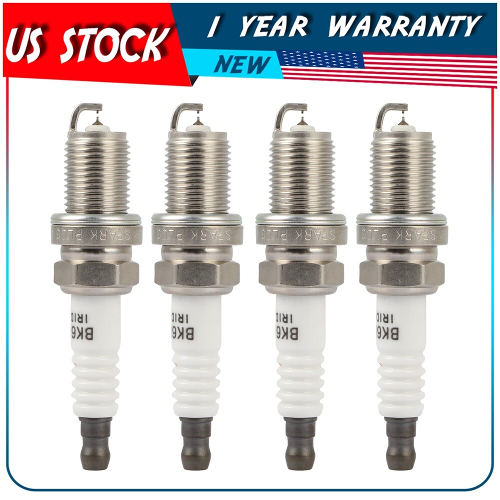 4x Iridium & Platinum Spark Plugs IFR6L11 For 2002-2007 Honda VTX1800C