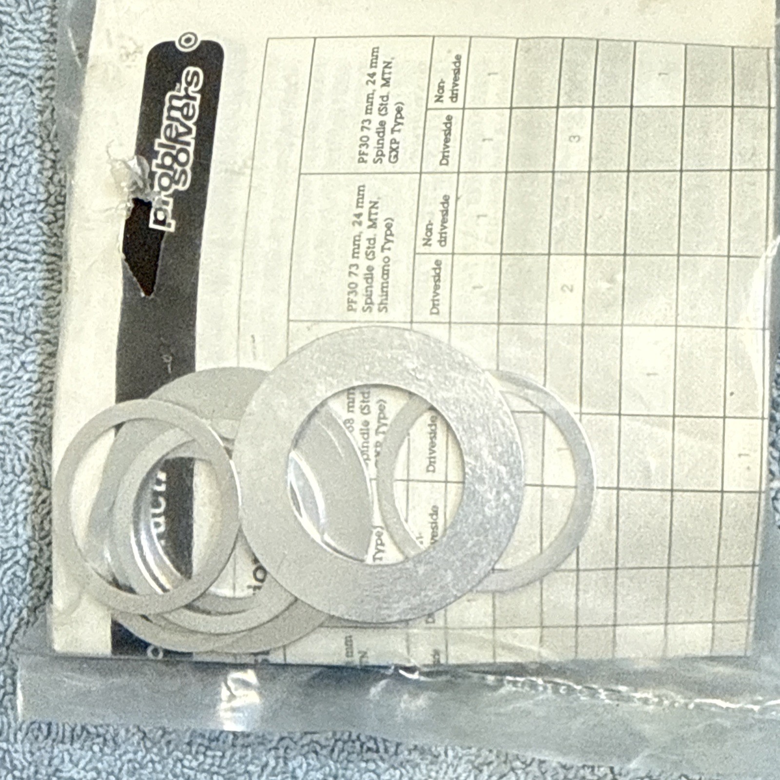 New Problem Solvers Press-Fit BB-30 Kit w/ spacer kit CR0096 [ssg]