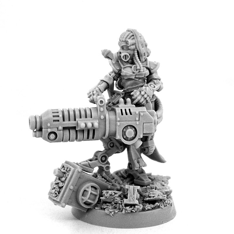 MECHANIC ADEPT SEALED ERADICATOR WITH PLASMA CANNON