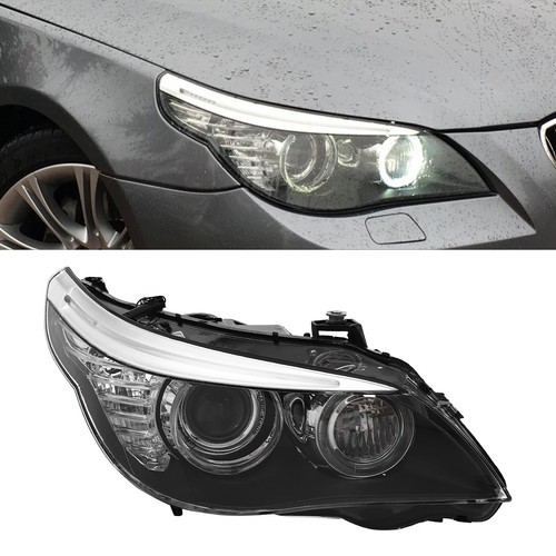 Right Headlight Assembly for 08-10 BMW 528i 535i E60 E61 with AFS Xenon/HID