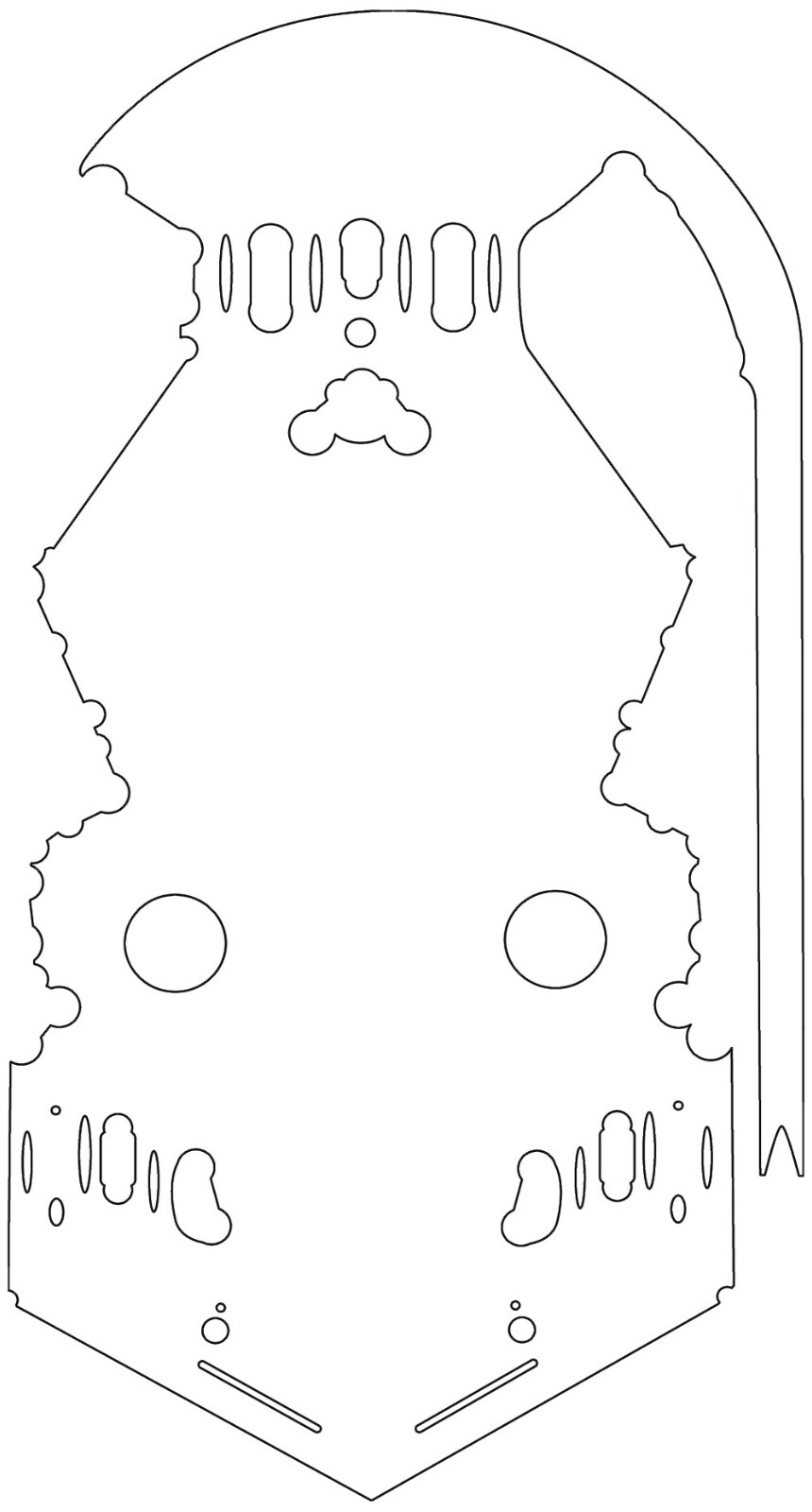 Playfield Protector for Gottlieb - Abra Ca Dabra Pinball Machine