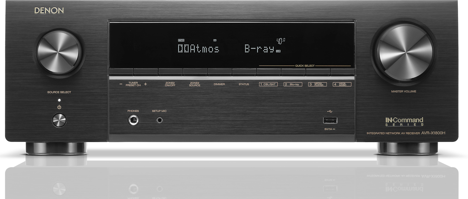 Denon AVR-X1800H 7.2 ch 8K AVR
