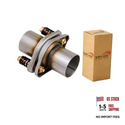 Exhaust Flex Spring Flanges 100% 409L Stainless, Spring Joint For 1.75"X6"